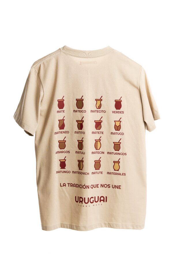Remera crudo espalda Remeras Uruguaí