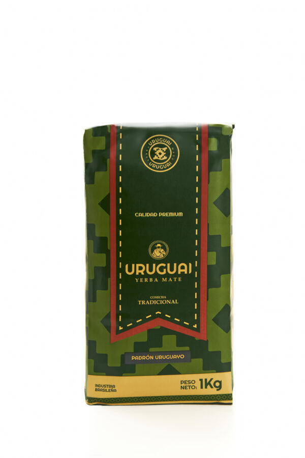 Tradicional 1kg frente Yerba mate Uruguaí 1kg